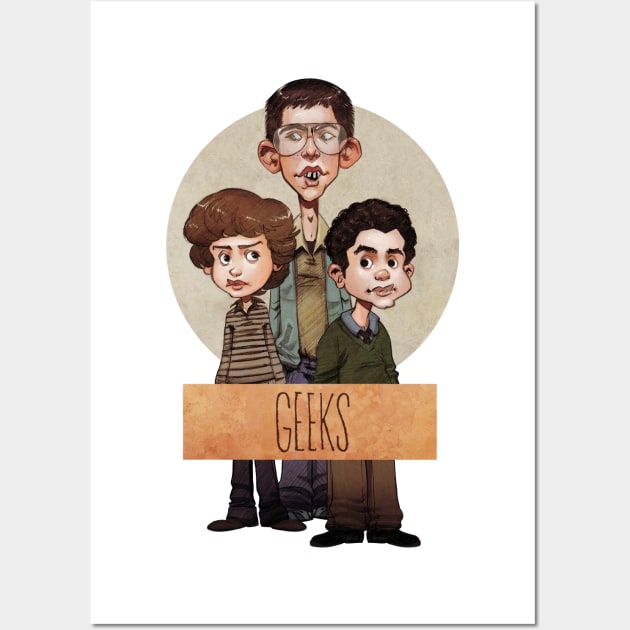 Freaks And Geeks Wall Art by  KendallHaleArt